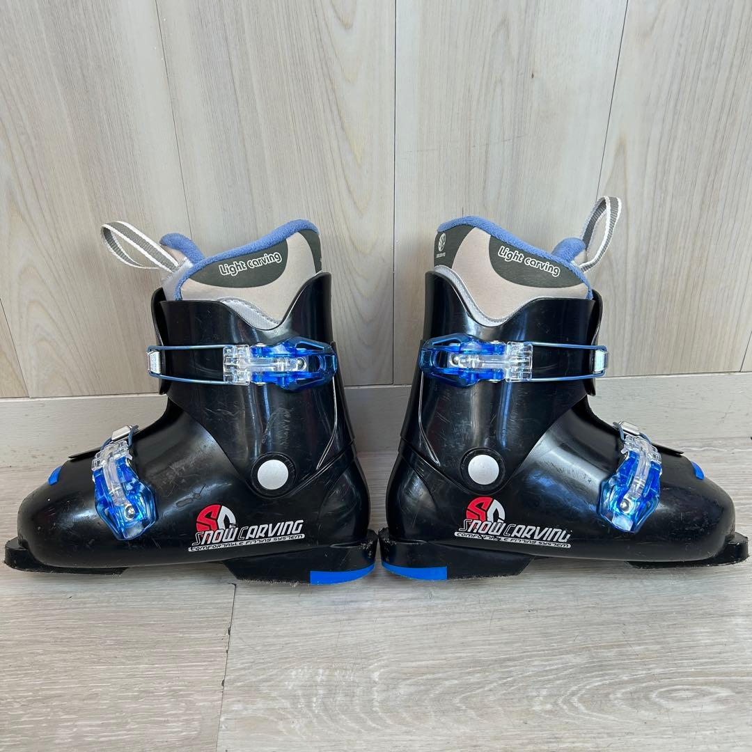 【キッズスキー】カザマ スキーセット 116cm ブーツ 23.0cm デビュー