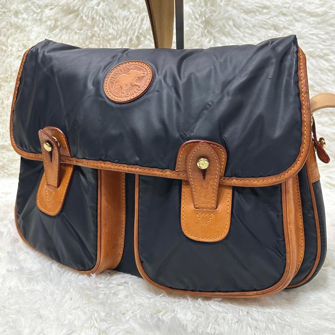 【HUNTING WORLD】バチュークロス ブラック ショルダーバッグ 楽天市場】【バッグ】HUNTING WORLD ハンティング ワールド バチュー