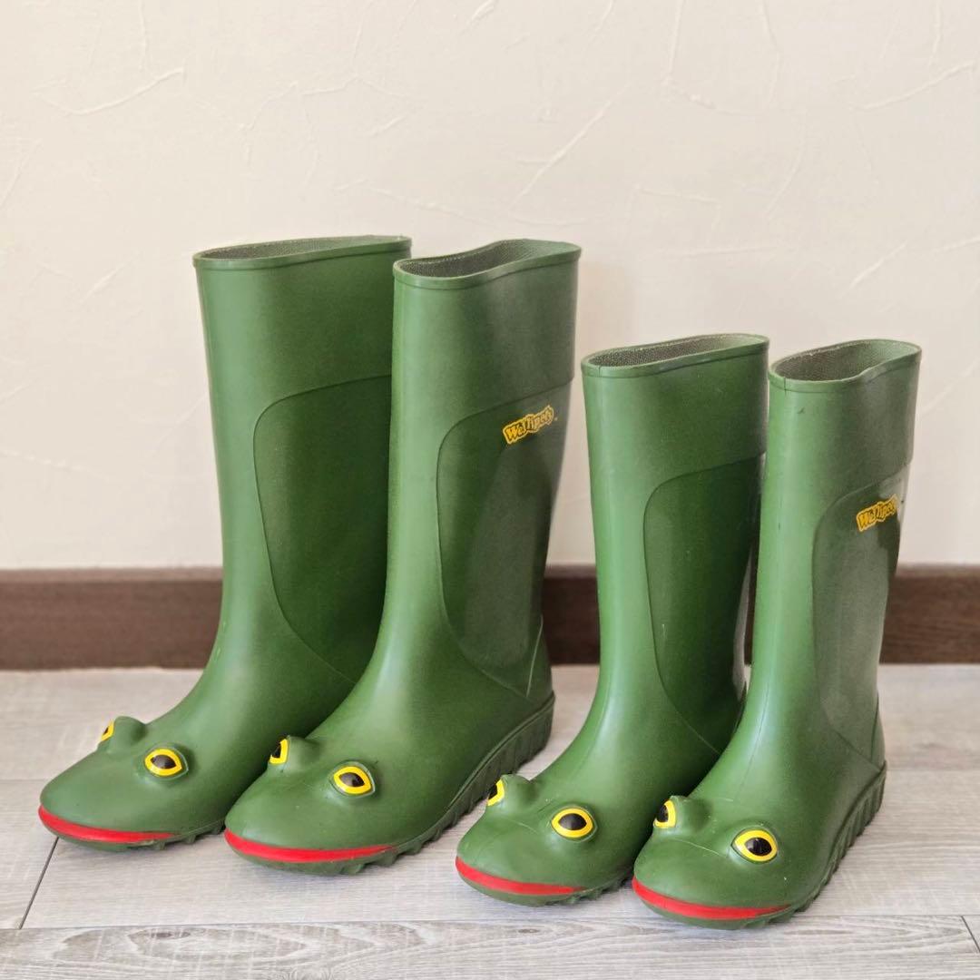 Wellipets ウェリペッツ 廃盤 カエルのレインブーツ 長靴 - メルカリ