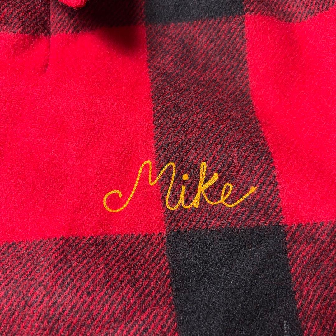 BEMIDJI マッキーノジャケット バッファローチェック チェーンステッチ