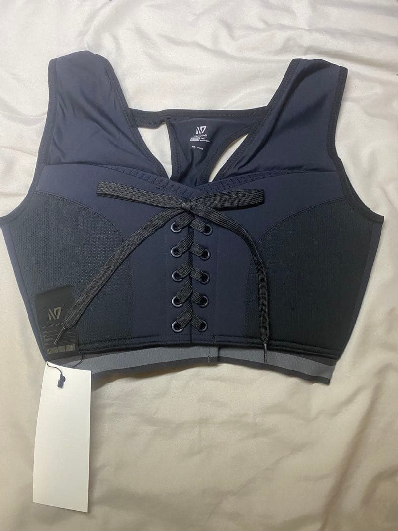 N7 スポーツブラ 新品タグ付き ブラック ひなちゃんねる リニューアル