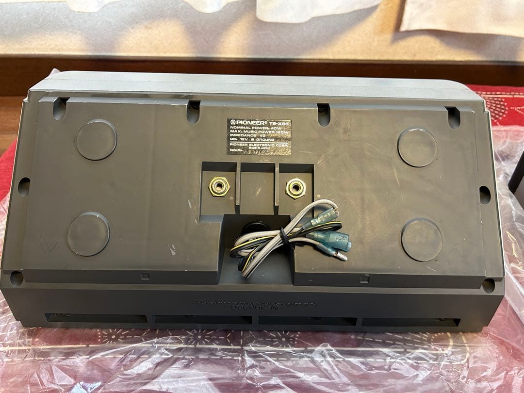 Pioneer TS-X66 スピーカー ロンサムカーボーイ パイオニア - メルカリ