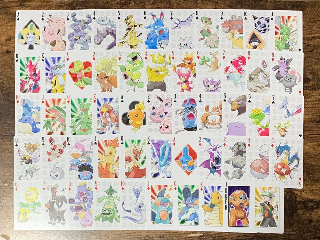 ポケモンセンター10周年記念 アニバーサリー トランプ シュリンク未