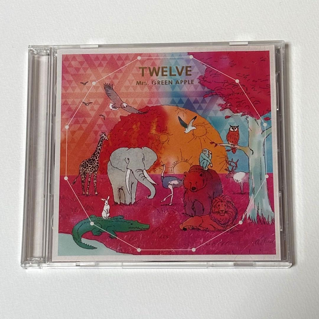 Mrs. GREEN APPLE TWELVE 初回限定盤 帯付き Amazon.co.jp: TWELVE(初回限定盤) - Mrs.GREEN APPLE (DVD付