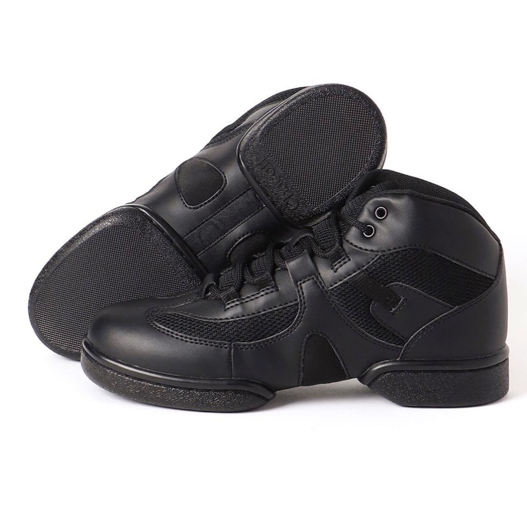 チャコット ダンススニーカー 24.5cmジャズシューズ バレエシューズ NEW】ダンススニーカー（ミドルカット）【Chacott】チャコット | SHOP