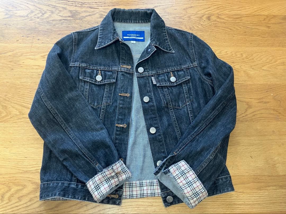 BURBERRY ブルーレーベル デニムジャケット サイズ38 - メルカリ