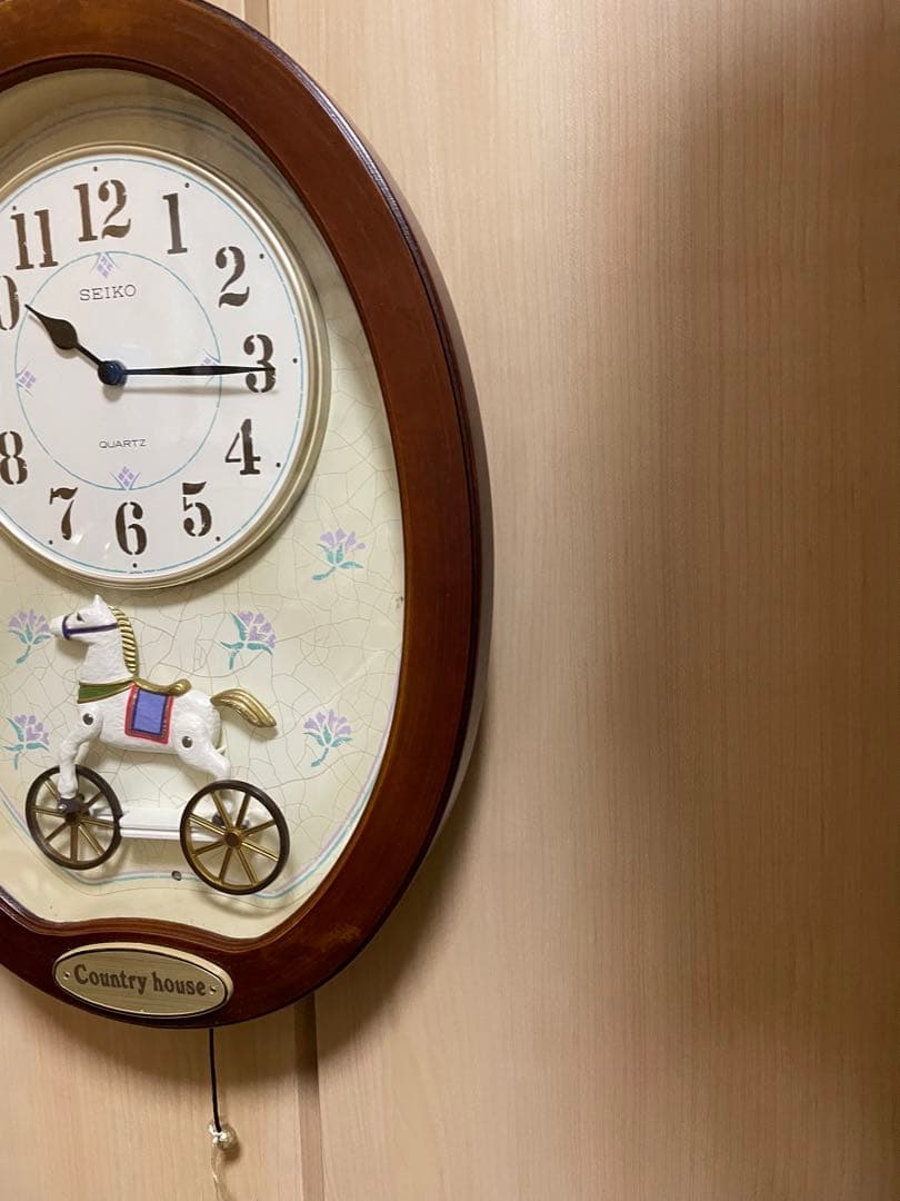 最終値下げ⭐︎帯紐付き希少】SEIKOカントリーハウス からくりRE510B