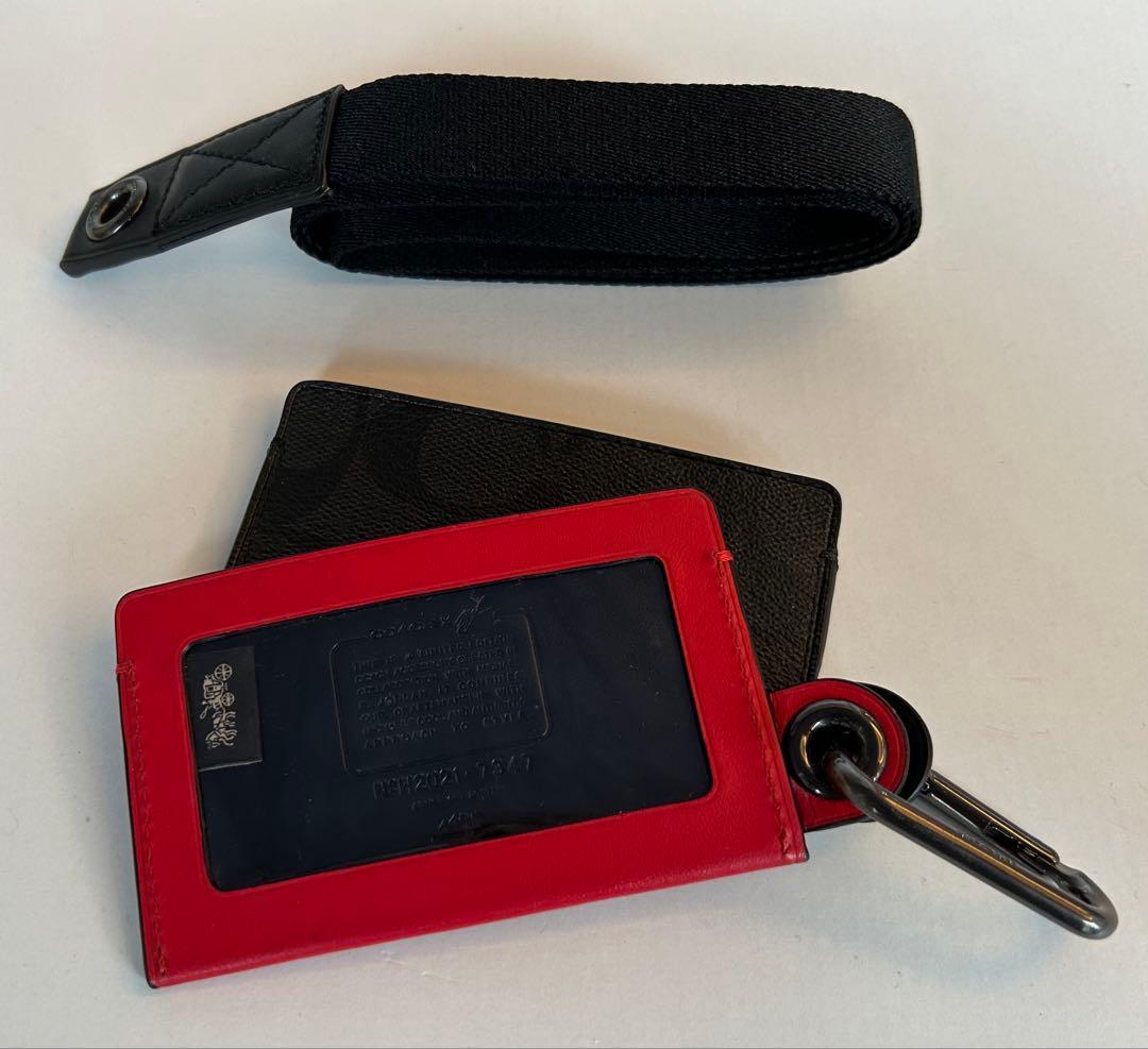 NARUTO コラボ うちはイタチ coach シグネチャー パスケース - メルカリ