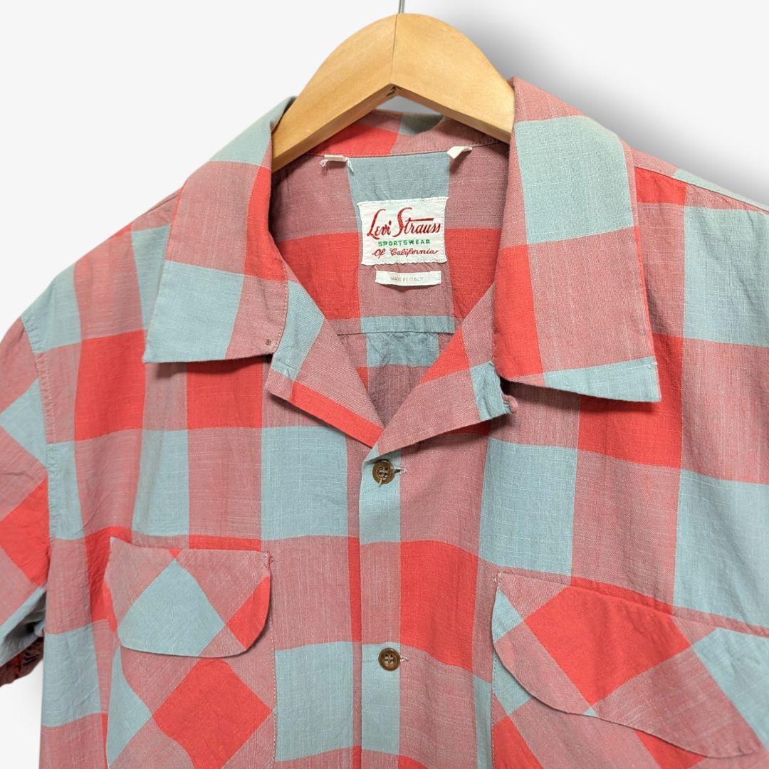 LEVI'S リーバイス50s LVC チェックシャツ イタリア製 - メルカリ