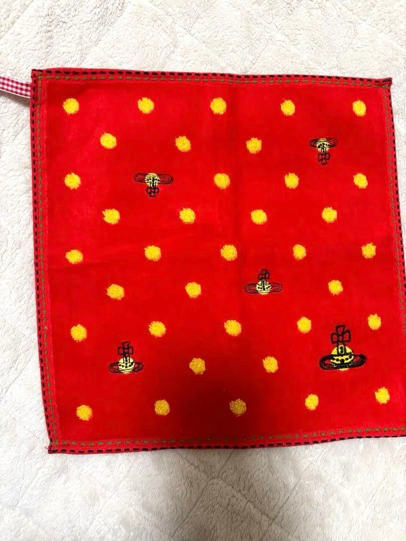 ヴィヴィアンウエストウッド 新品未使用タグなしハンカチ 8セット