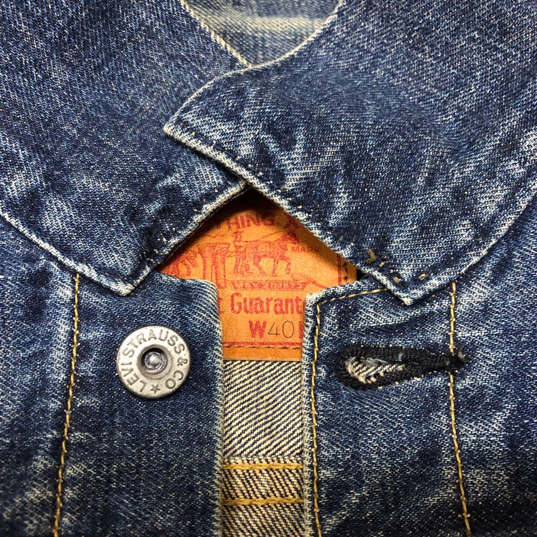 90年代LEVI'Sリーバイス506デニムジャケットGジャン1st大戦モデル40