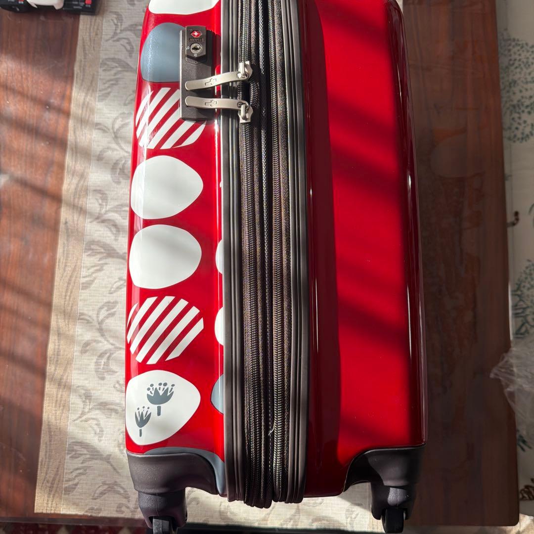 新品 リトルミィ（ドット 赤）スーツケース S 36L ムーミン - メルカリ