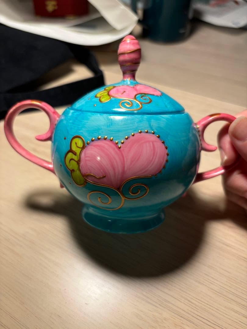 ソワジックミニポット ブルー レア！