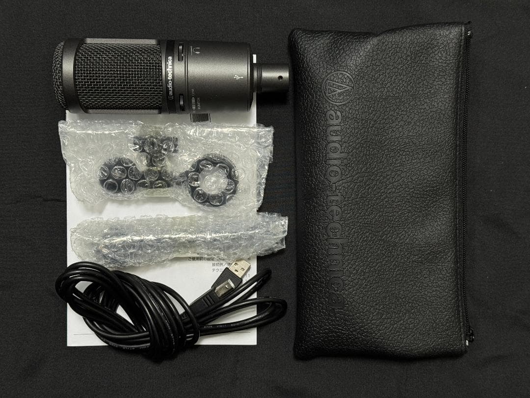 オーディオテクニカ AT2020USB+（+ポップガード他） オーディオテクニカ（audio-technica） AT2020USB-X USBマイク アーム