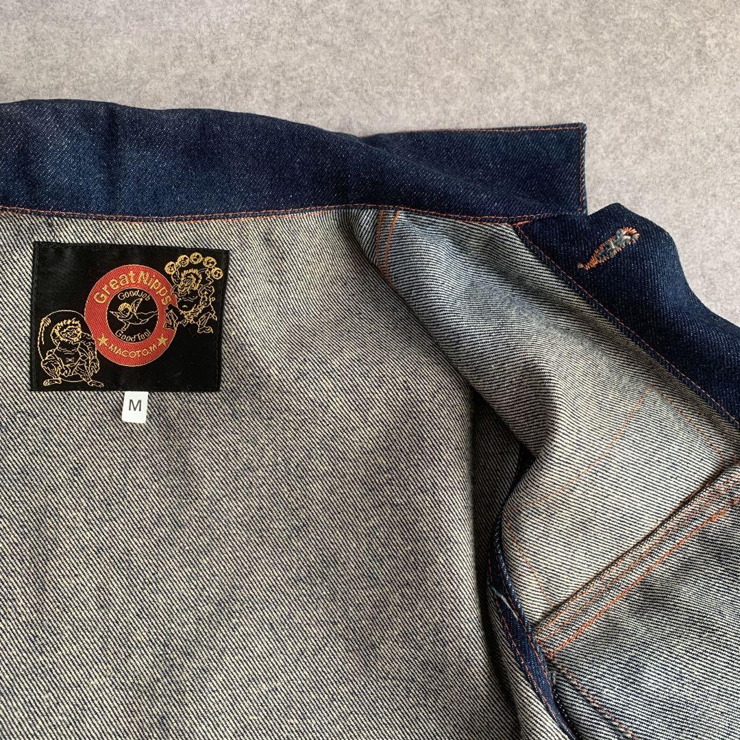 バイク乗り様専用 BARNSTORM MC TROOPS デニムベスト 東本昌平