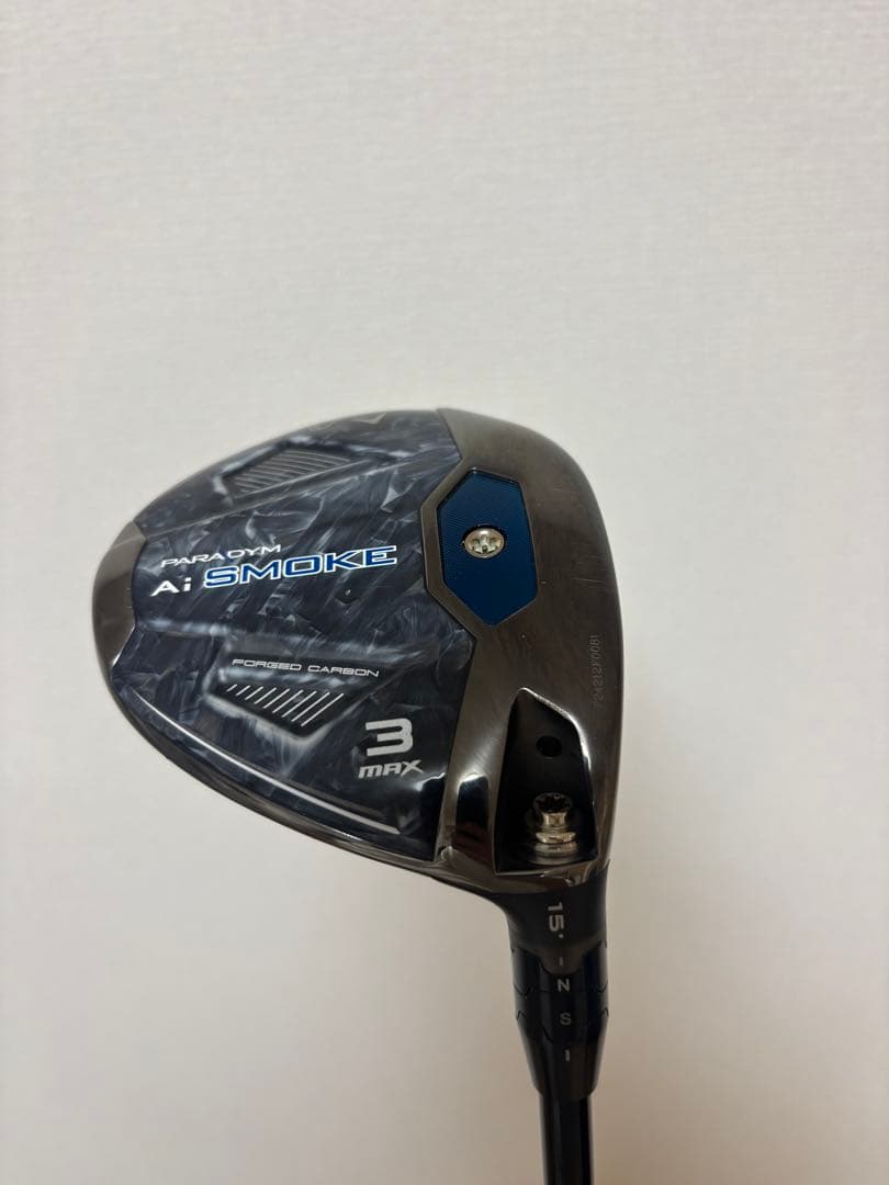 キャロウェイAI SMOKE MAX フェアウェイウッド　3w Paradym Ai Smoke MAX Fairway Woods