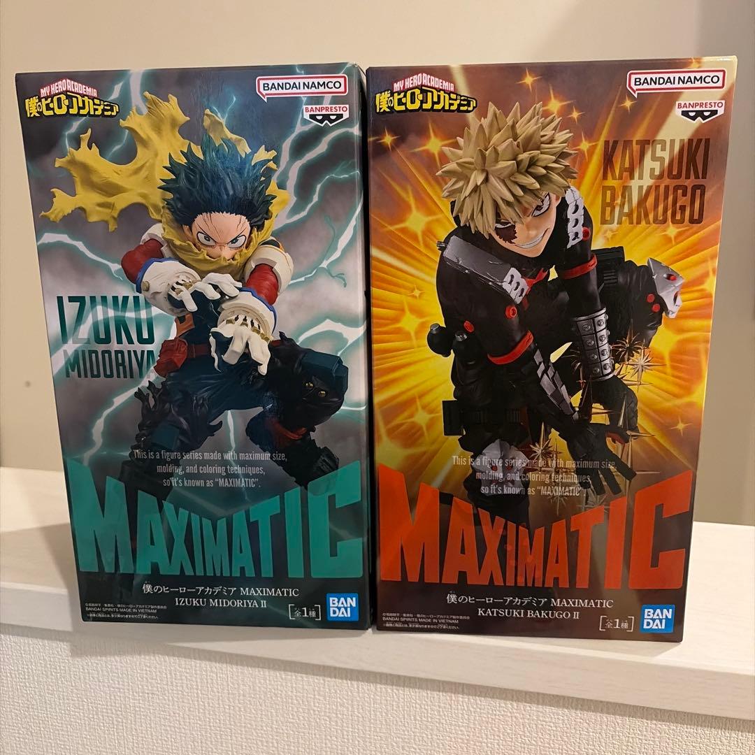 僕のヒーローアカデミア MAXIMATIC 緑谷出久 爆豪勝己 2体セット
