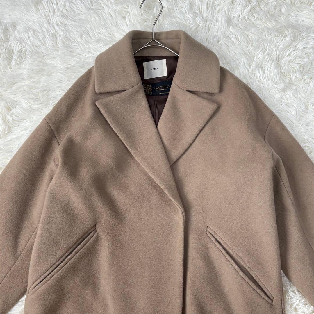 IENA✨MANTECO✨チェスターコート✨オーバーサイズ✨キャメルゆったり