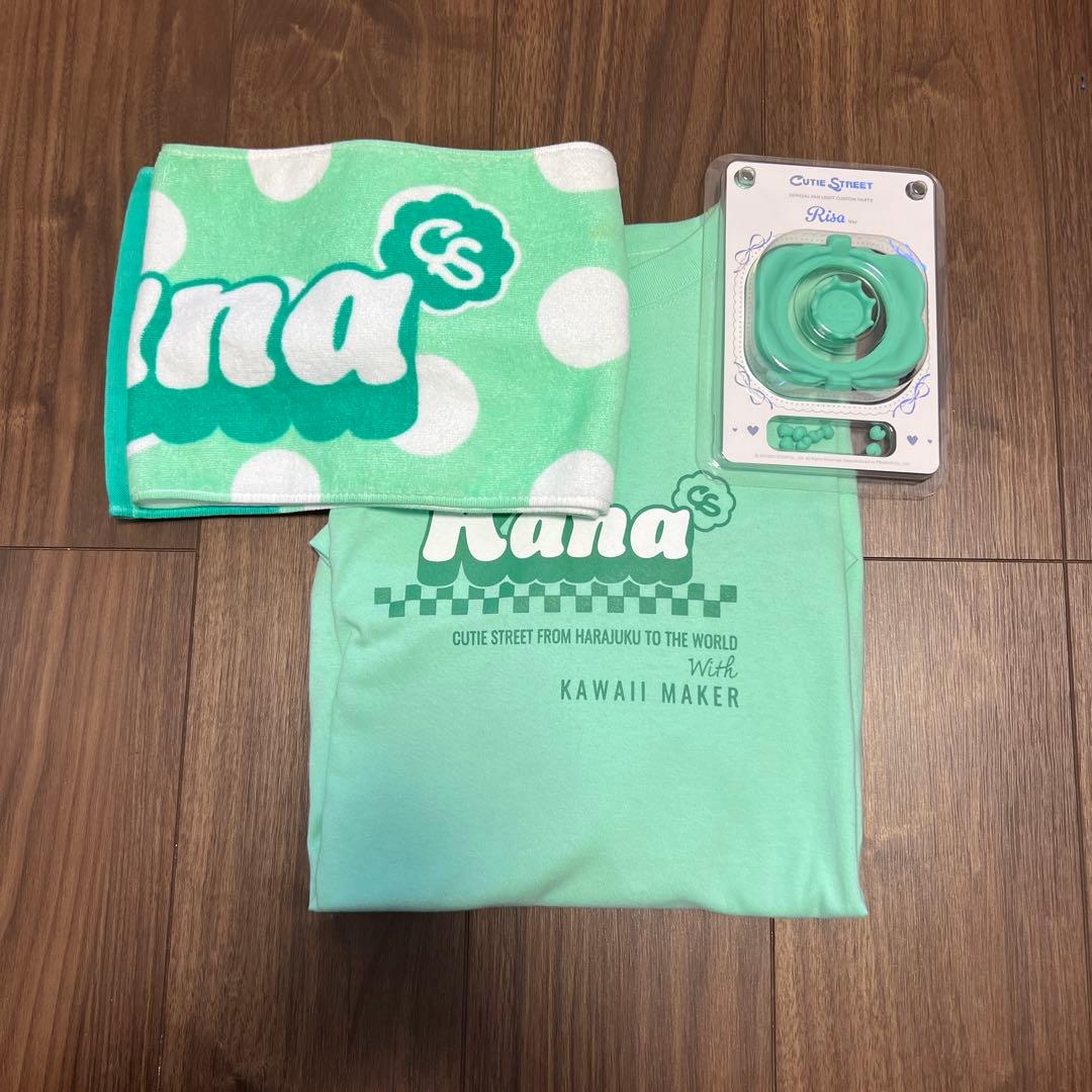 CUTIESTREET 板倉可奈 キュースト タオル Tシャツ ペンライトパーツ