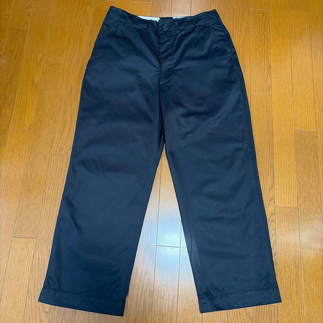 WAIPER.inc M-45 チノパン BLACK WAIPER.inc 米軍 M-45 チノトラウザー【WP1030】