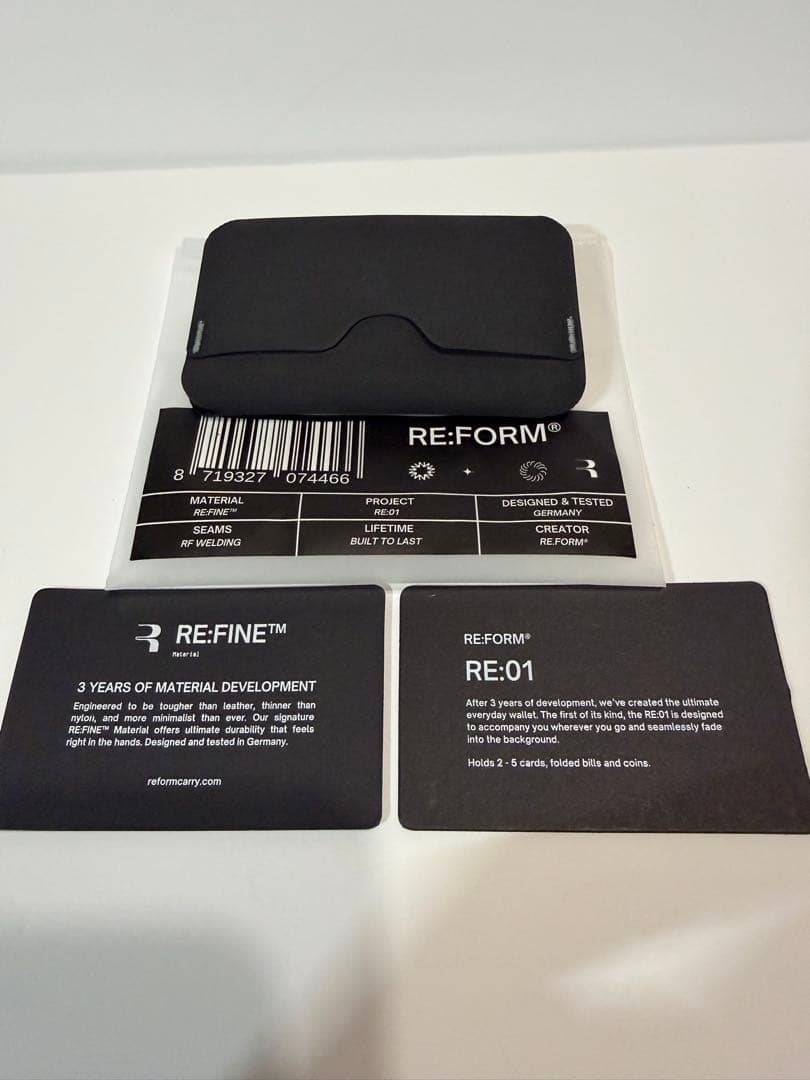 RE:FORM スリーブ RE:FORM® RE:01 (コインスリーブ)