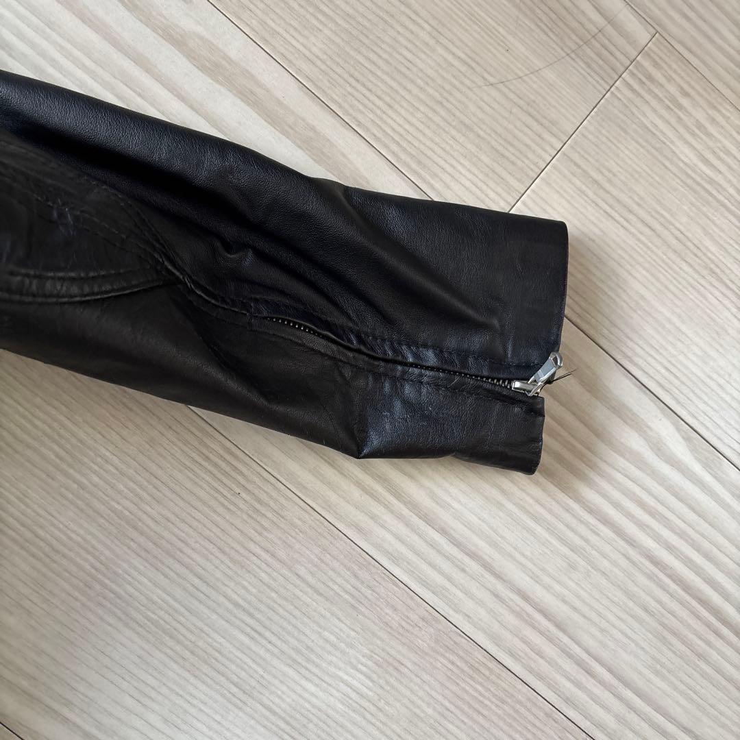 極美品】本場イタリア製 フィレンツェ購入 ラムレザー シングル