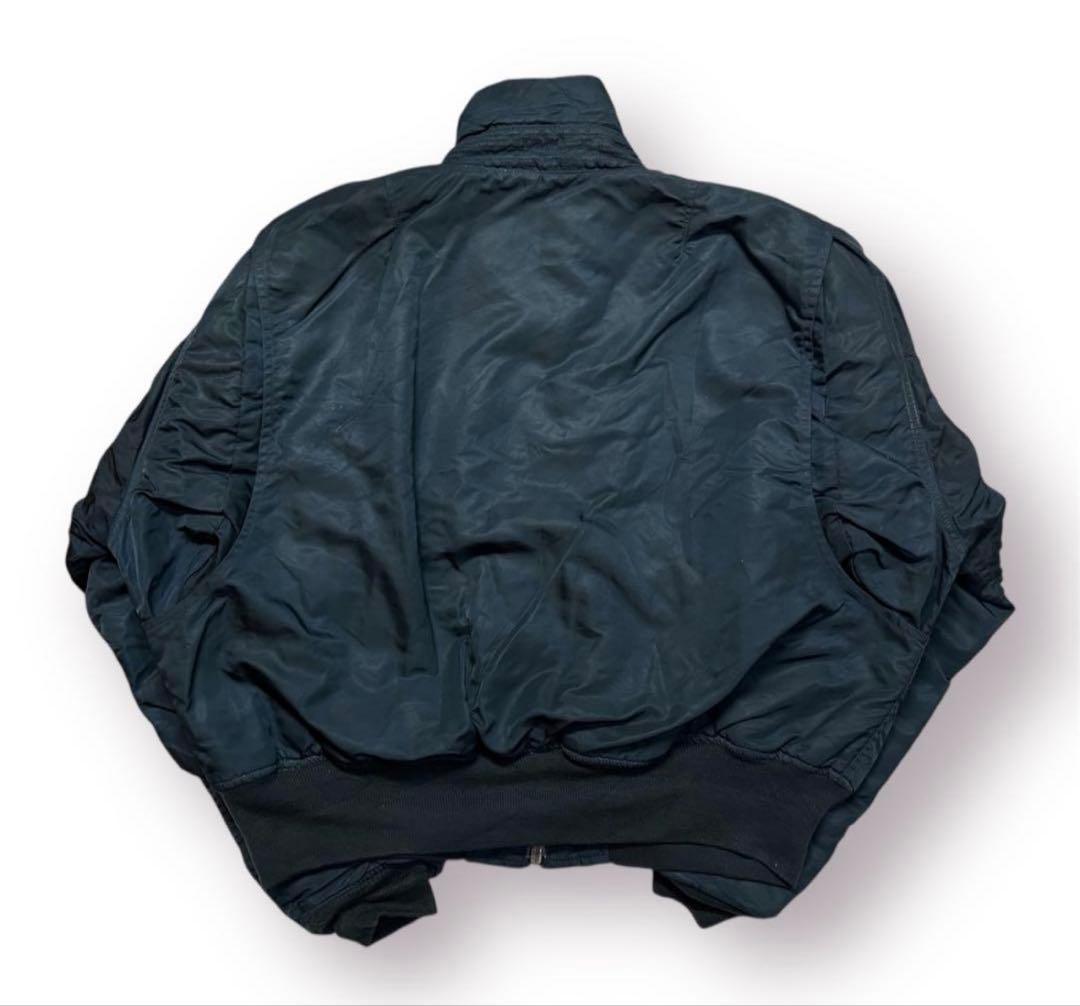 激レア田中シェン着Schott NYC flight jacket L Navy - メルカリ