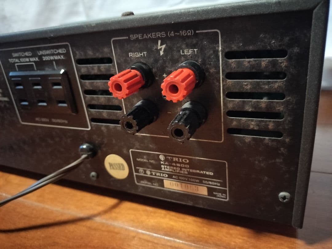 TRIO KA-4500 アンプ - メルカリ