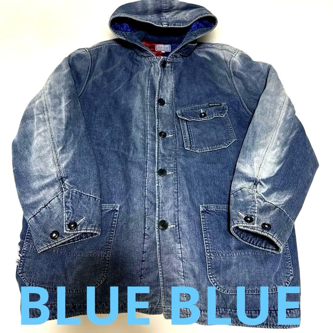BLUE BLUE デニムフード付きジャケット 90s X-girl HOODEDDENIMJACKET/フードデニムジャケット BLACK