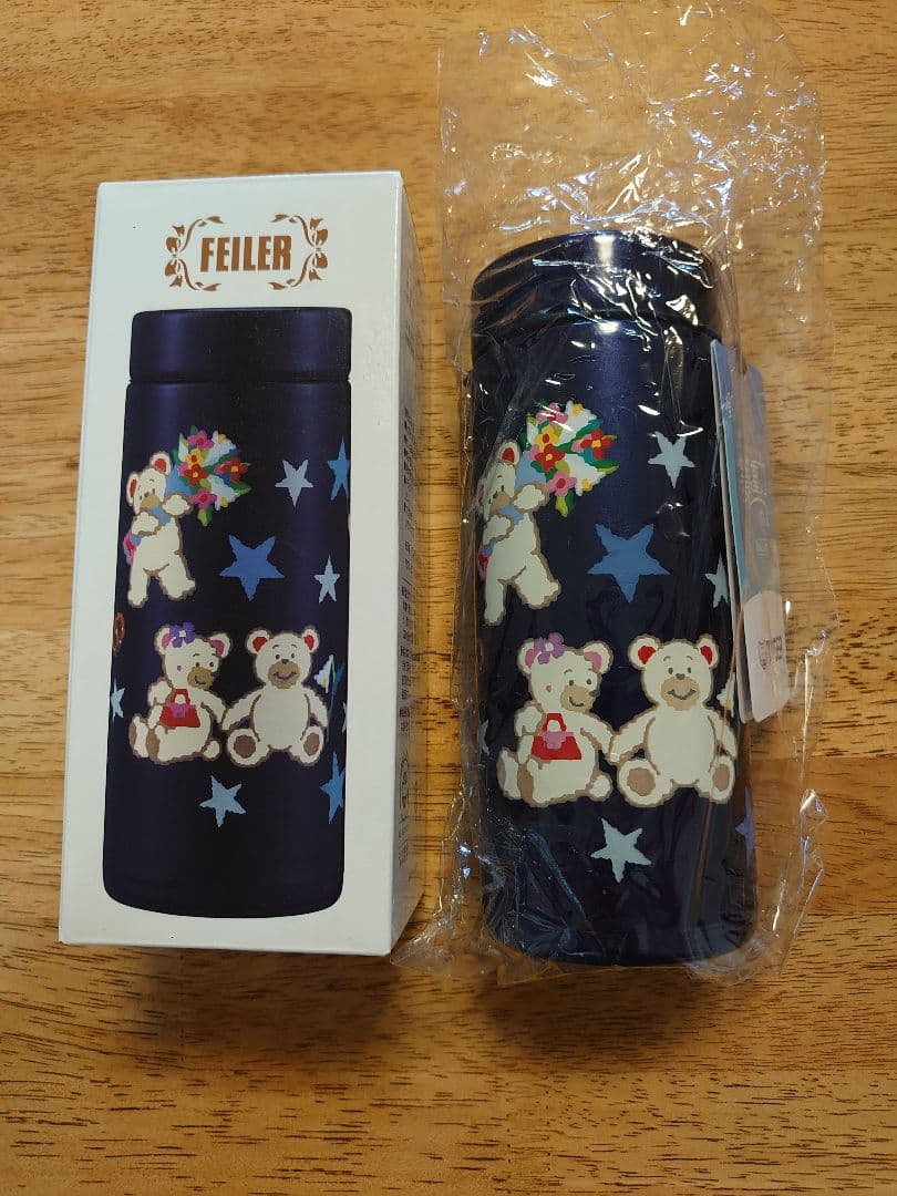フェイラー　ネイビー　TIGER コラボステンレスボトル リーベ＆リリア 名入れ代込み】【正規品ラッピング無料】FEILER フェイラー ハイジ