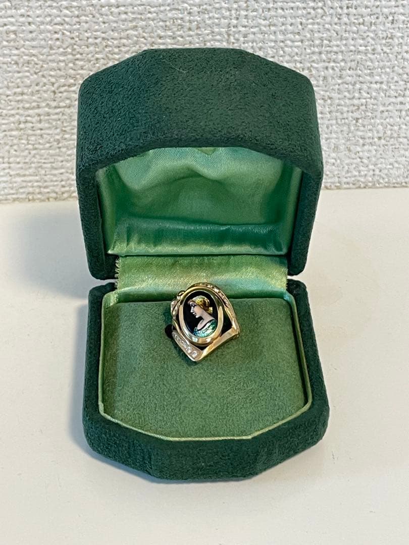 < 専用 > 梶光夫 MITSUO KAJI K18 エマーユ リング 指輪 楽天市場】梶 光夫 リング エマイユ MITSUO KAJI 指輪 エマーユ 七宝