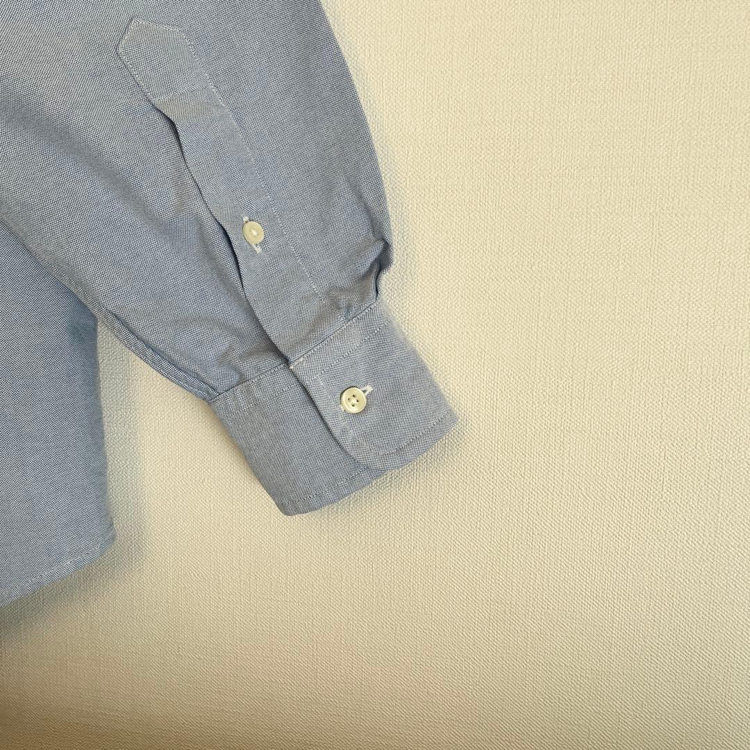 超レア◇未使用級◇現行QR裾ポニー】ラルフローレンBDシャツ◇サックス