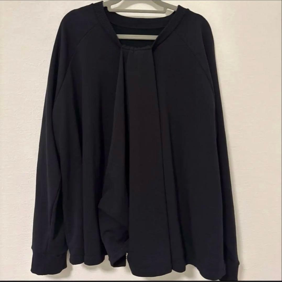 や*だ様 MM6 Maison Margiela 黒 スウェット エムエムシックス メゾン マルジェラ MM6 Maison Margiela メゾン