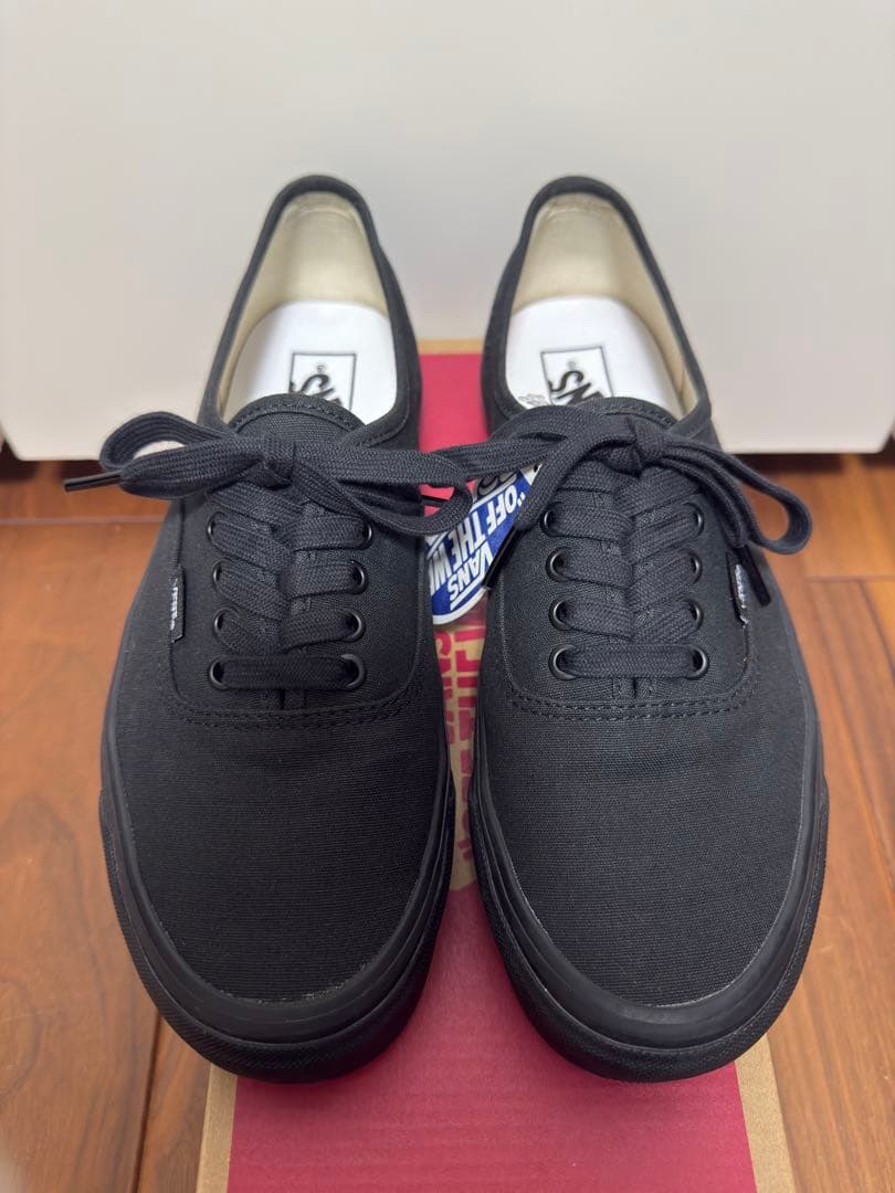 廃盤 バンズ アナハイムファクトリー オーセンティック44DX オールブラック VANS / ヴァンズ 】アナハイムファクトリー ”＃44 AUTHENTIC ” の