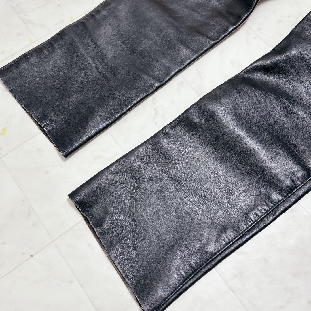 バンソン ライディングパンツ USA製 カウハイド 牛革 W30 ブラック