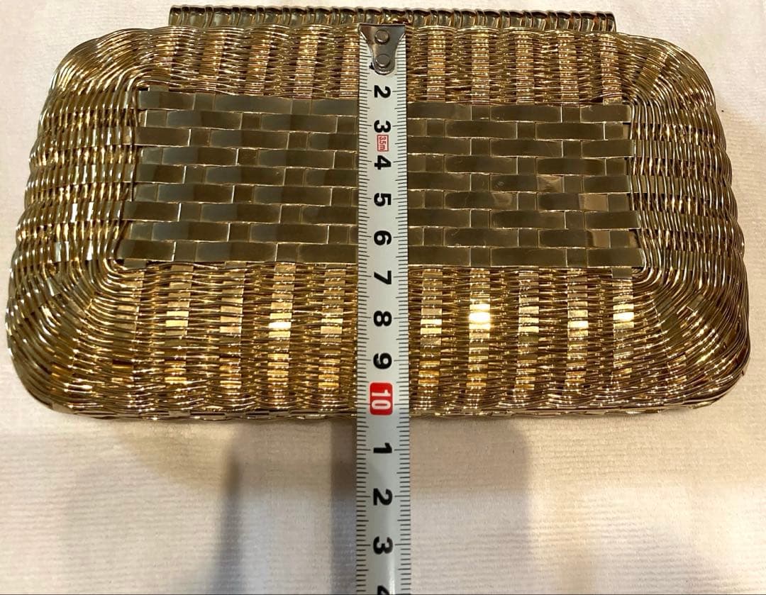 Rodo メタル かごバック 2way ゴールド クラッチバッグ ヴィンテージ