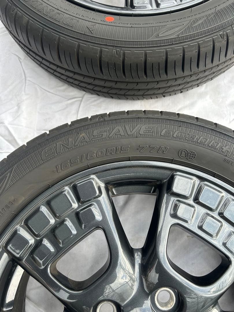 三菱 超新型デリカミニ純正15インチ タイヤホイールセット - メルカリ