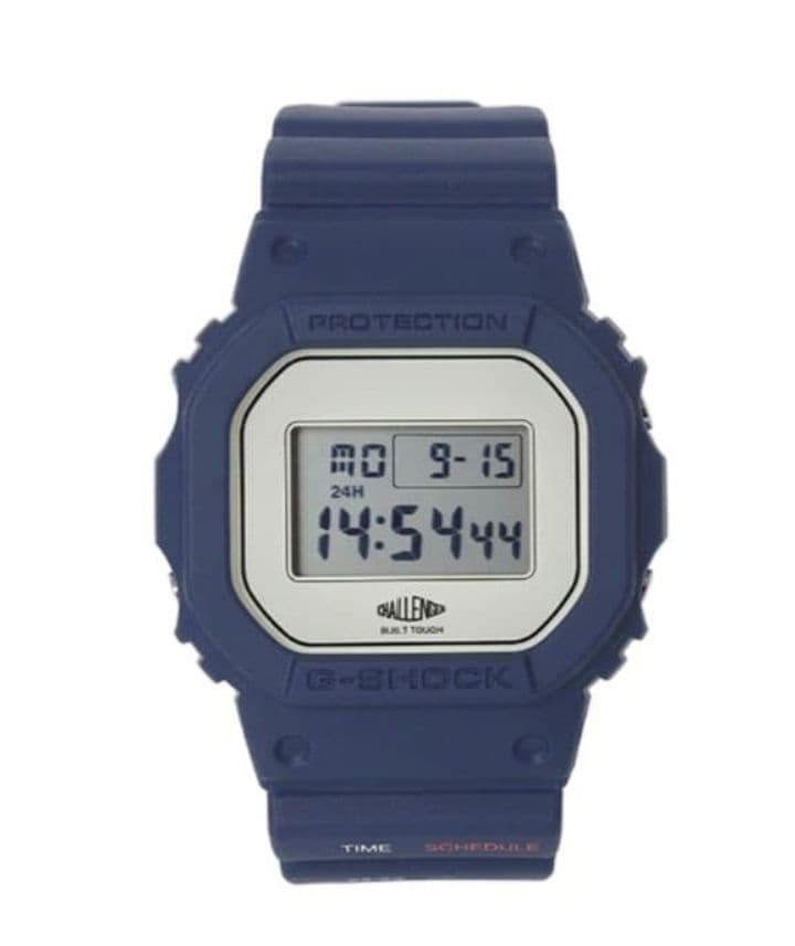 新品未使用 G-Shock x CHALLENGER DW-5600 New Casio G-Shock x Challenger DW-5600 collab watch unveiled with