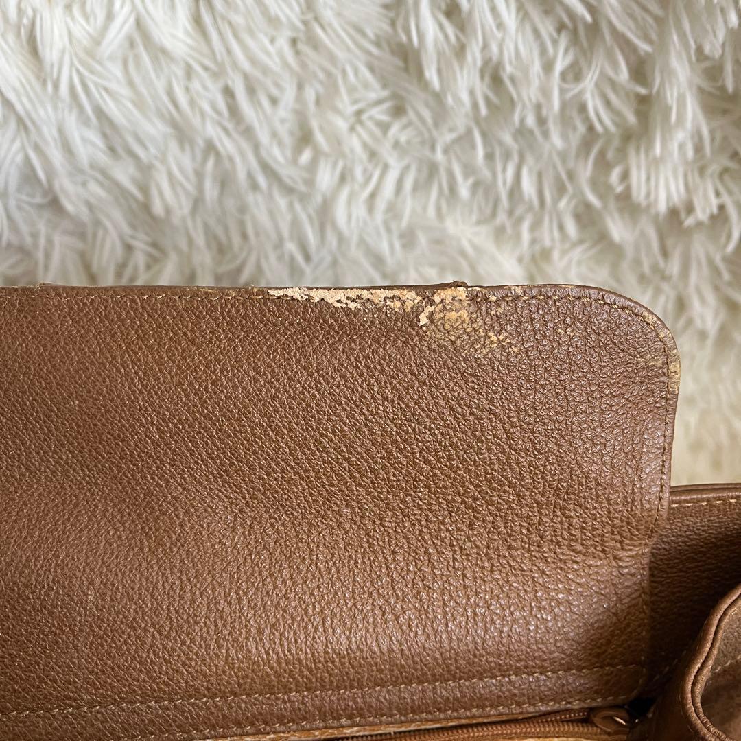 GUCCI ブラウン スエード トートバッグ バンブーハンドル GUCCI