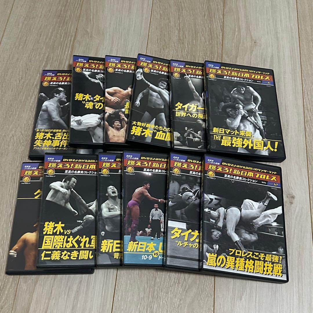 燃えろ！新日本プロレスDVDコレクション 22巻セット