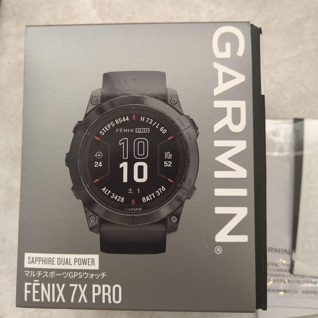 GARMIN Fēnix 7X Pro GPSウォッチ Amazon.com: Garmin fēnix 7X Pro Solar, Multisport GPS Smartwatch