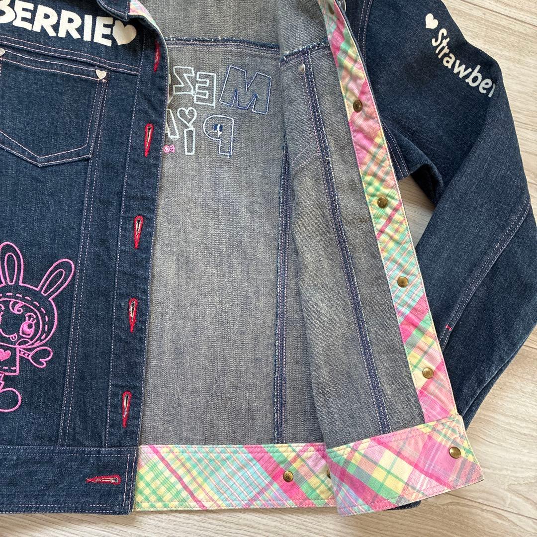 希少】メゾピアノ デニムジャケット アウター ベリエちゃん Mサイズ