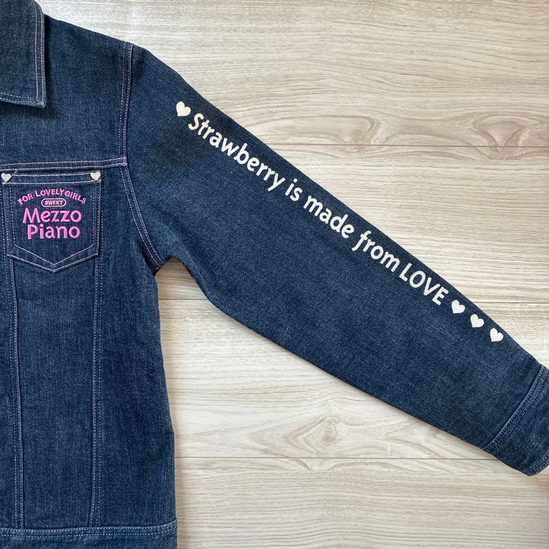 希少】メゾピアノ デニムジャケット アウター ベリエちゃん Mサイズ