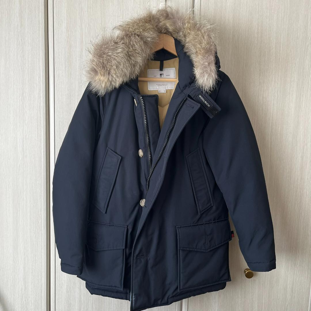 ウールリッチ アークティックパーカ ネイビー (XXS/XS) - メルカリ