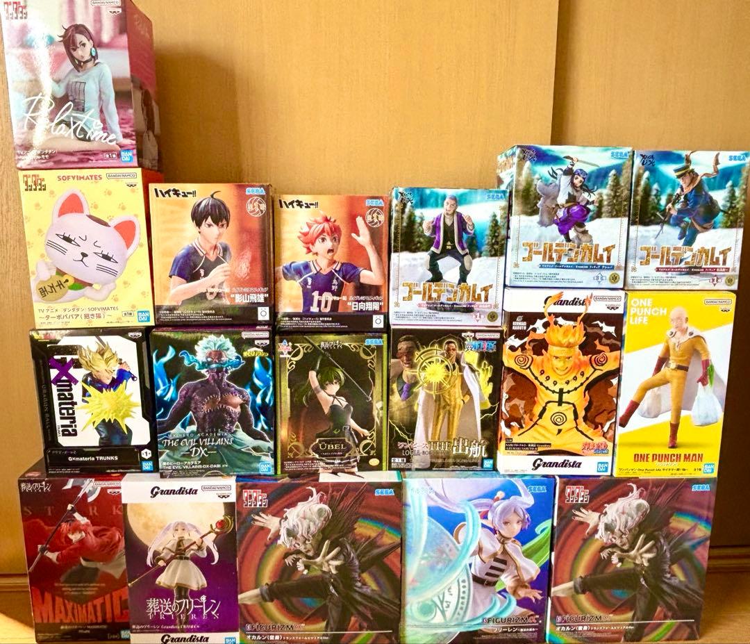 未開封】最新含む プライズフィギュア 18体 まとめ売り - メルカリ