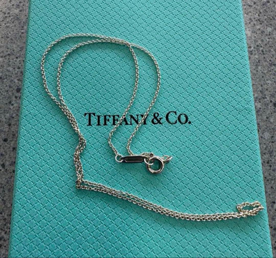 現行品Tiffanyティファニー チェーンネックレス Ag925 40cm - メルカリ
