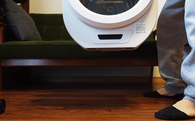 清潔な衣服で毎日を心地よく。超小型衣類乾燥機「Morus Zero