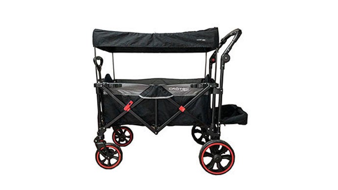 大容量なのにコンパクトに折りたためるキャリーワゴン クロテック