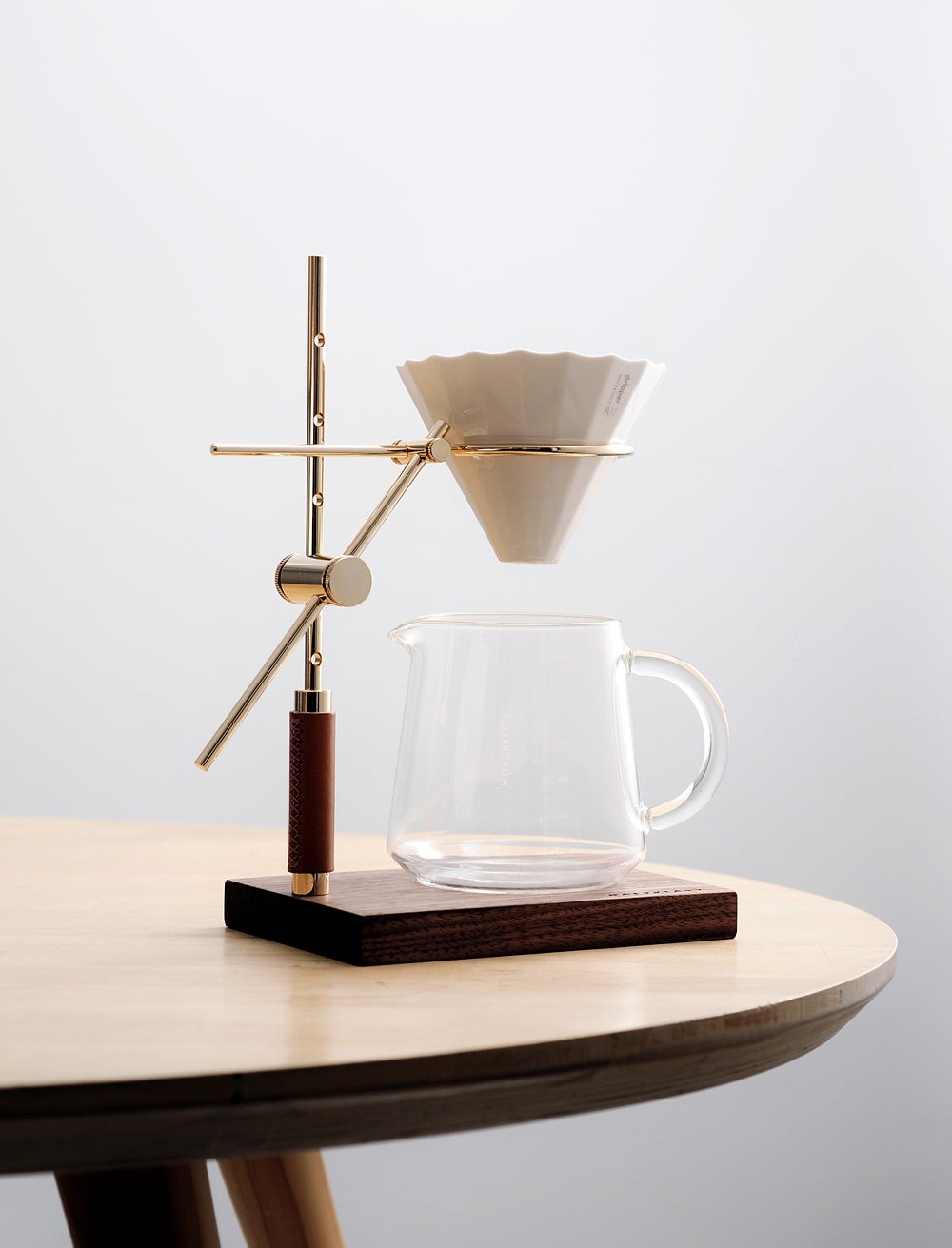 ドリップスタンドの高さと前後を自由に調節！こだわりのドリッパー