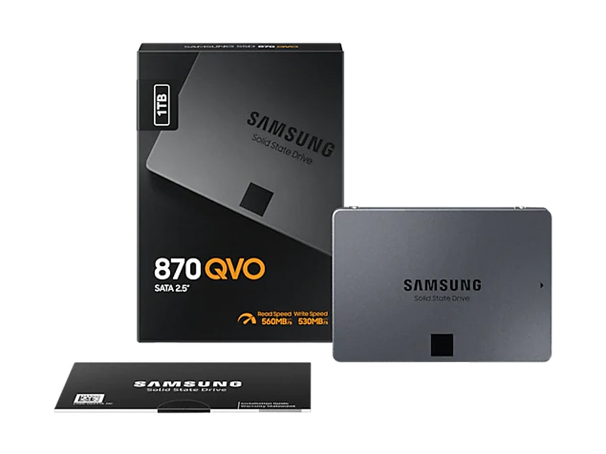mini-itx.com: Samsung 870 QVO 1TB SSD storage